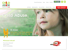 Tablet Screenshot of childabusewichita.org
